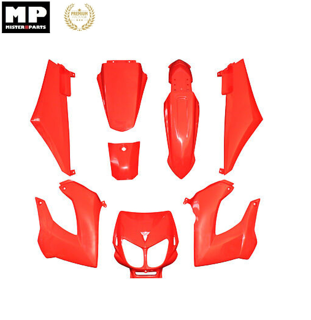 Kit plastique Derbi 50 Senda Xrace 2000-2005 coque carénage moto 50cc noir