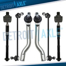 Front Inner Outer Tie Rods Sway Bars For 2014 - 2019 Nissan Rogue Sport Qashqai