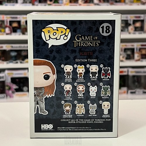 Funko Pop TV Juego de Tronos Ygritte Free Folk Wildling Abovedado 18 - Imagen 4 de 9