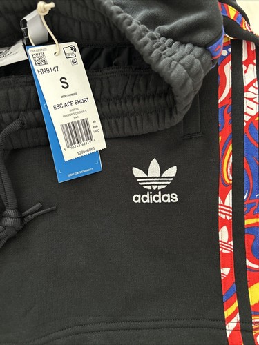 Adidas Original Escapism Originals Shorts 3 Stripes Black HN9147 Size S NWT - Bild 6 von 6