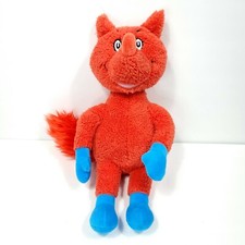 Dr. Seuss Fox In Sox 18" Red Plush Soft Blue Socks Stuffed Animal Kohls Cares