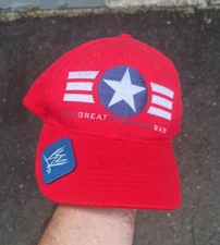 WWE Wrestling The Great American Bash Bottle Opener Strapback Golf  Hat Cap.
