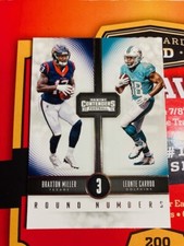 V81 2016 Contenders Round Numbers #10 Braxton Miller/Leonte Carroo