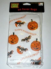 2002 HALLOWEEN 40 PAPER TREAT BAGS THE MAGIC PAPER GROUP NIP