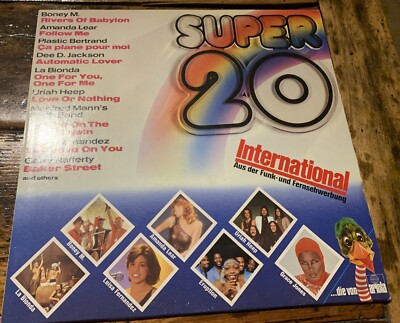 Ariola Super 20 Boney M Amanda Lear Garry Rafferty & genial PLASTC BERTRAND!!!!!