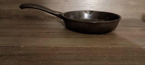 Wagner 1891 Original 6 1/2" Cast Iron Skillet Fry Pan Double Pour