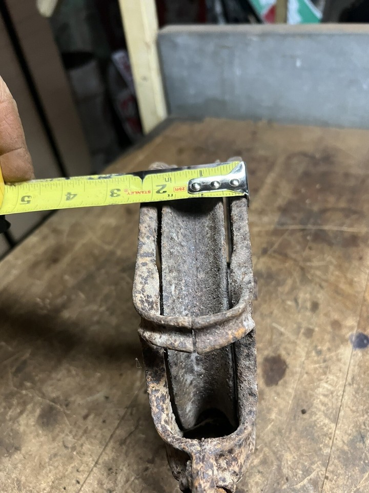 Louden Senior Hay Trolley Barn Carrier Drop Pulley Wheel 1717 Cast Iron ...