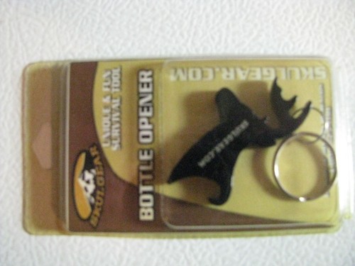 NEW SKULGEAR, BLACK BOTTLE DEER OPENER #SG-DEER1 RETAIL $6 SALE $3
