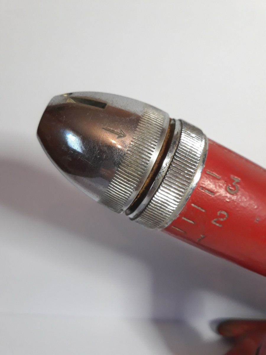 Rare Antique W D Allen Red Rocket Water Sprinkler - Nostalgic