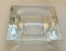 Square Clear Glass Open Salt Cellar - 2" x 2"