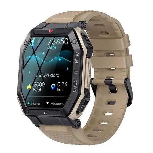 Military Smart Watch Fitness Trekking Iphone Android Samsung LG Bluetooth IP67 - Picture 10 of 10