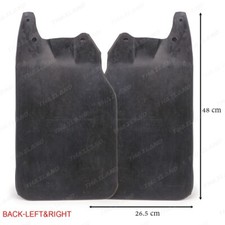 Rubber Rear Pair Mud Splash Guard Flap Fits 2001-2005 Toyota Hilux LN166 Tiger