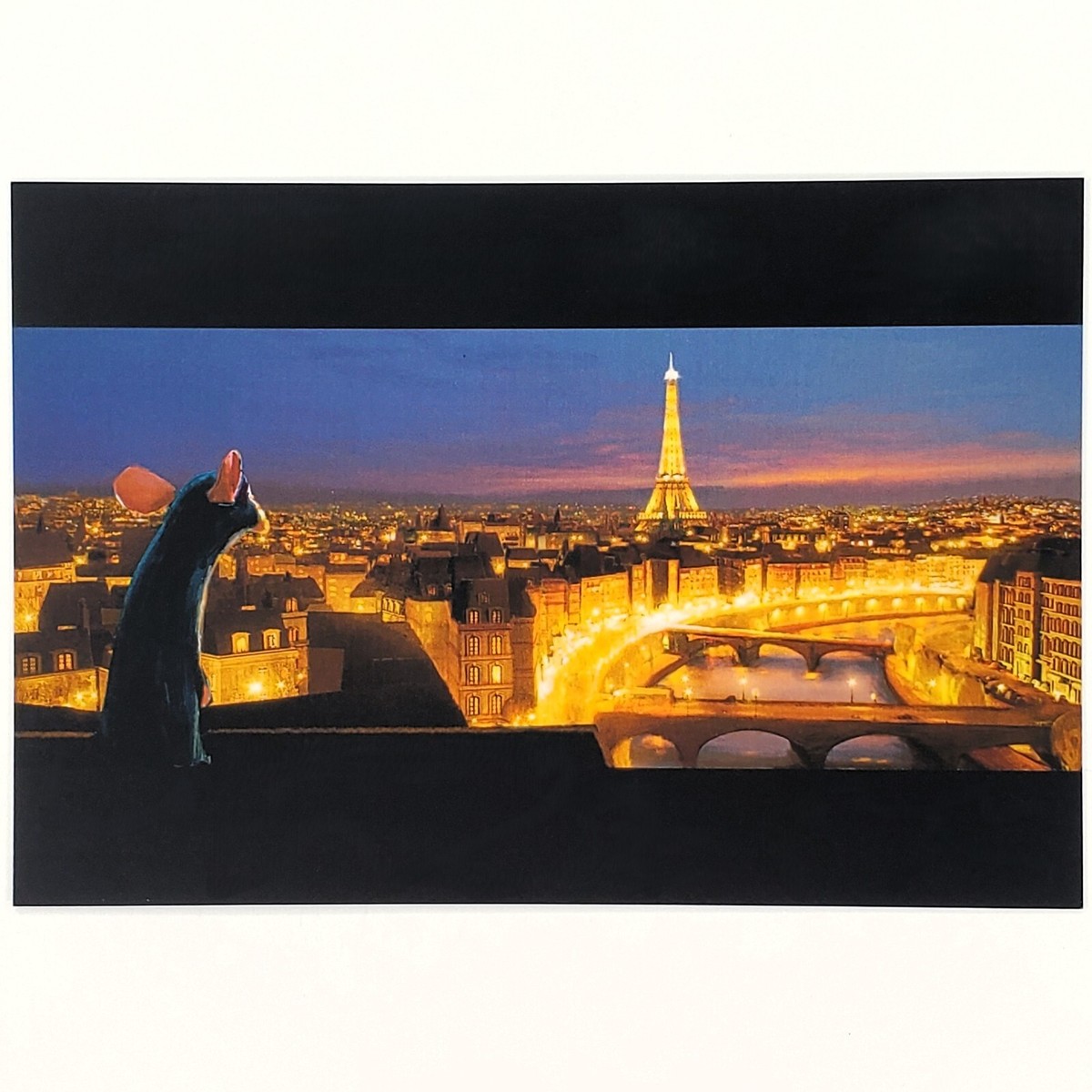 Ratatouille Postcard Remy Disney Concept Art of Pixar Paris