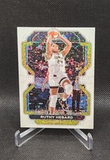 2022 Panini Prizm WNBA #4 Ruthy Hebard White Sparkle Prizm SP