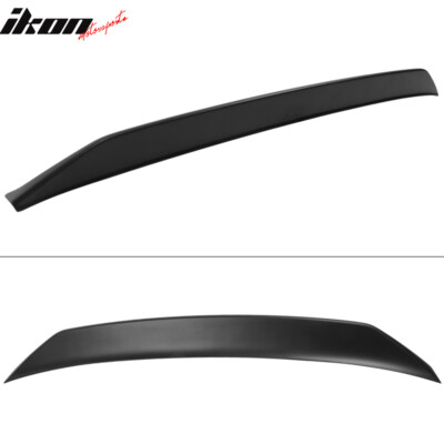 IKON MOTORSPORTS Trunk Spoiler For Acura RSX 2002-2006 – Matte Black Duckbill Wing Lip (AST-AR02IKDB-PP)