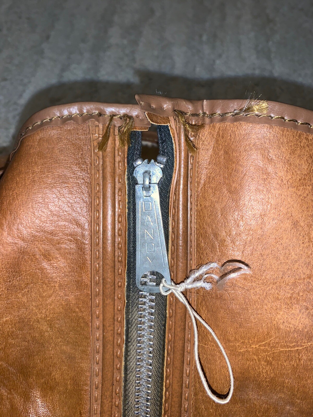 Vintage American Tourister Luggage Garment Suit Bag Leather Brown eBay