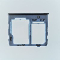 Original Sim Halter/Tray FüR A326B Samsung Galaxy A32 5G - Awesome Blue, Blau
