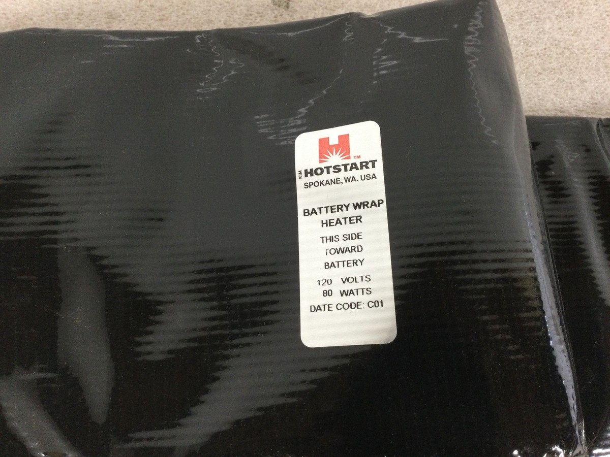 Kim HotStart 336814 Battery Heater 120V 80Watts Car/Truck Heater Wrap | eBay