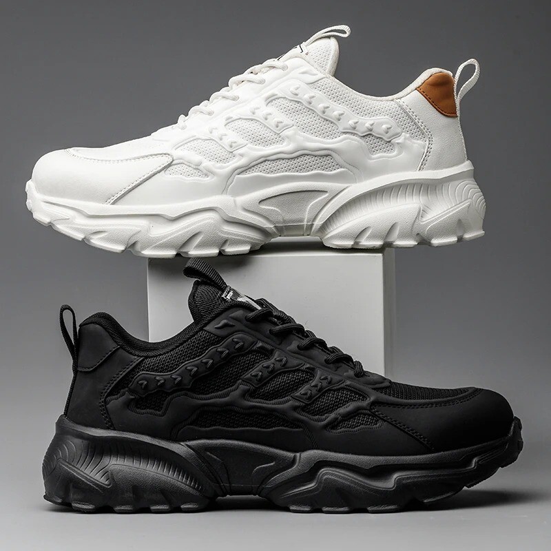 Chaussures de sécurité baskets homme en acier Parker noir