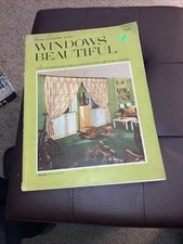 1969 How to Make Your WINDOWS BEAUTIFUL v111 Softcover Book MCM Retro by Kirsch