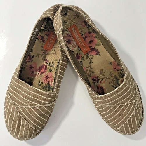 tan canvas flats