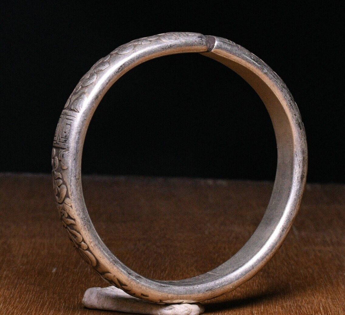 ALABATORI シルバー羽彫刻バングル ALABATORI シルバー羽彫刻バングル Side Stamped Bangle | 工房
