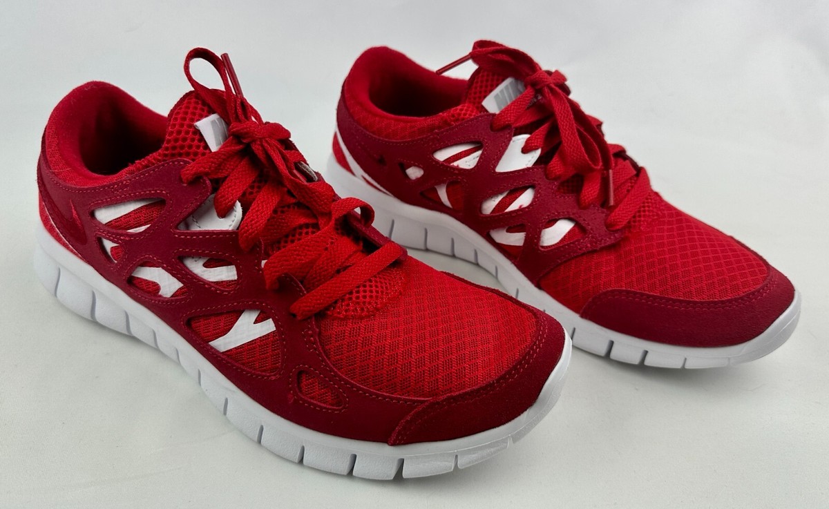 NIKE RANNING オレゴンプロジェクト XL レッド Nike Free Run 2 Running Shoes Red White Mens 6 / Women 7.5
