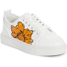 Christian Louboutin ADOLON DONNA FLAT X Shun Sudo Flower Sneakers Shoes $1095