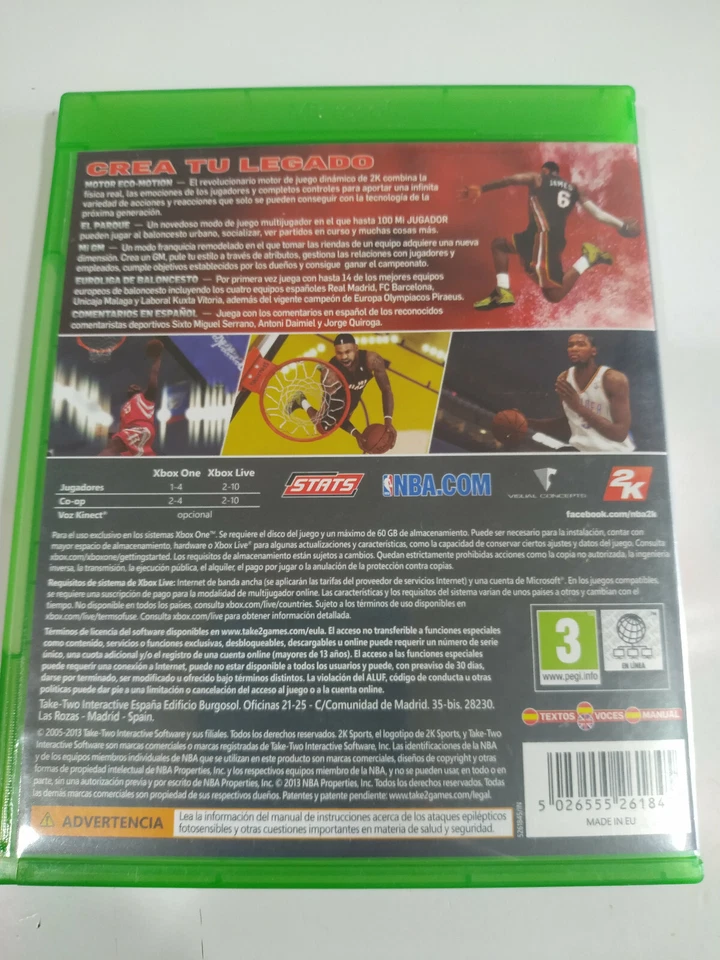 NBA 2K14 Lebron James Heat - Juego Xbox One Edition Spain PAL - 3T - Image 2 of 4