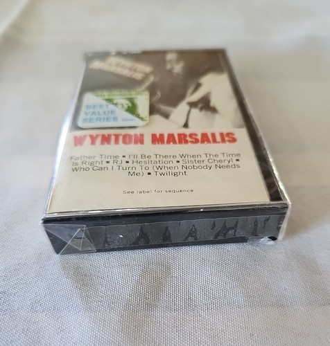 Wynton Marsalis - Self Titled Cassette Tape 1982 Jazz new sealed free shipping - Picture 2 of 4