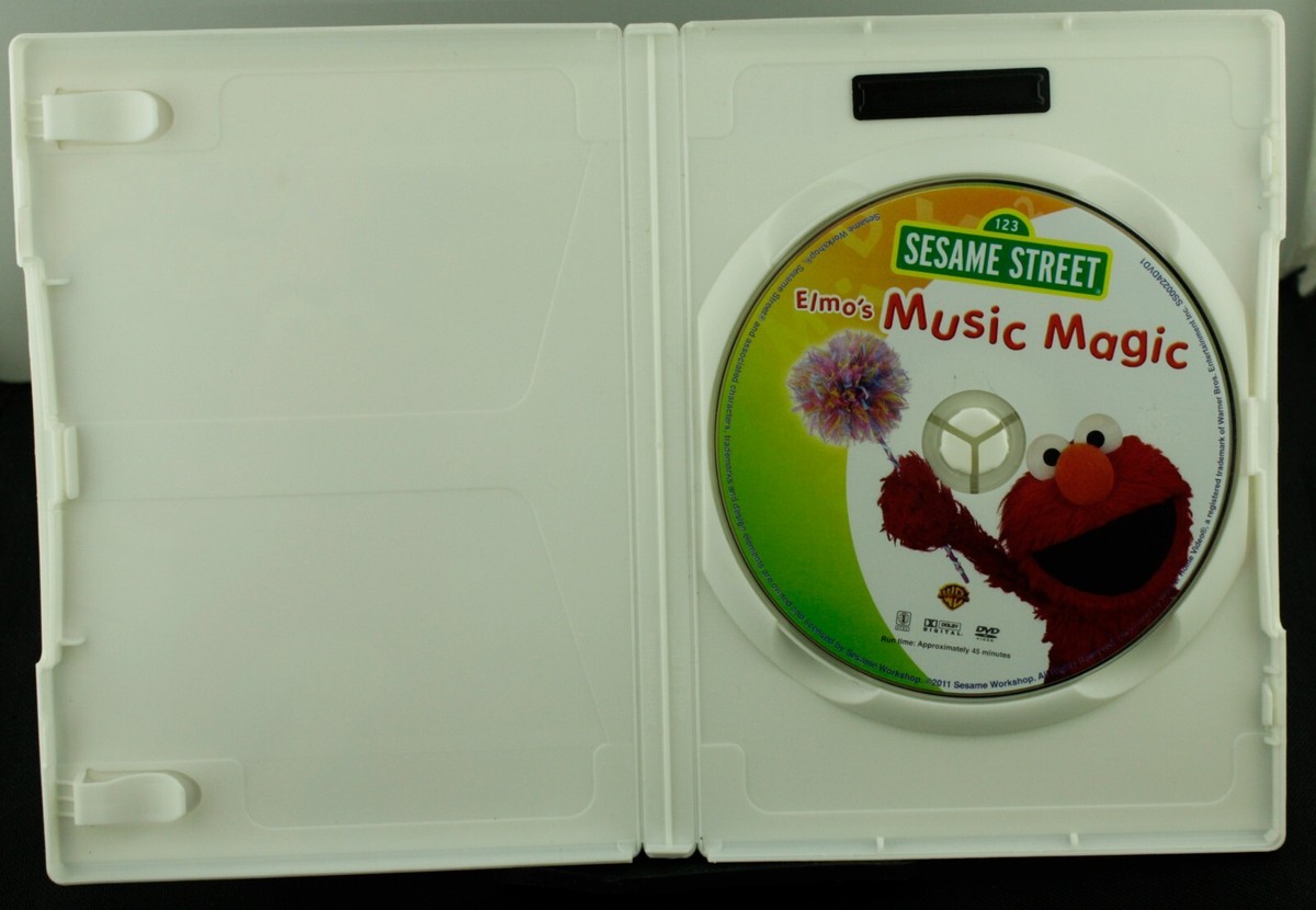 Sesame Street Elmo's Music Magic DVD Rhyming Dance Movement