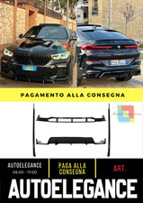 💥 Bodykit Geeignet Für BMW X6 G06 (10.2019-03.2023) M-TECH Schwarz Knight 💥