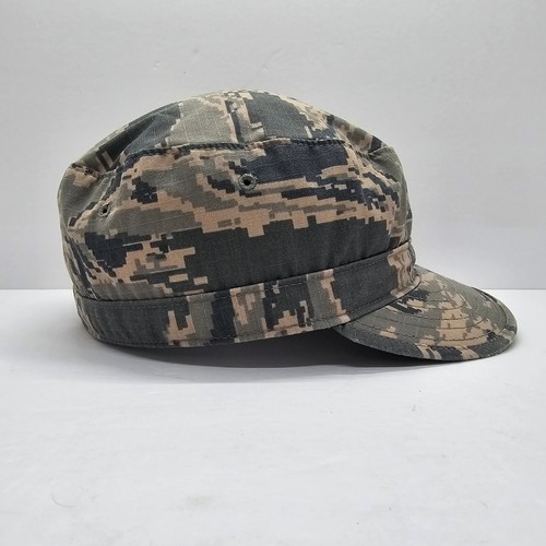 Air Force Military Utility Size 7 1/8 Cap Hat Digi Camo - Picture 5 of 8
