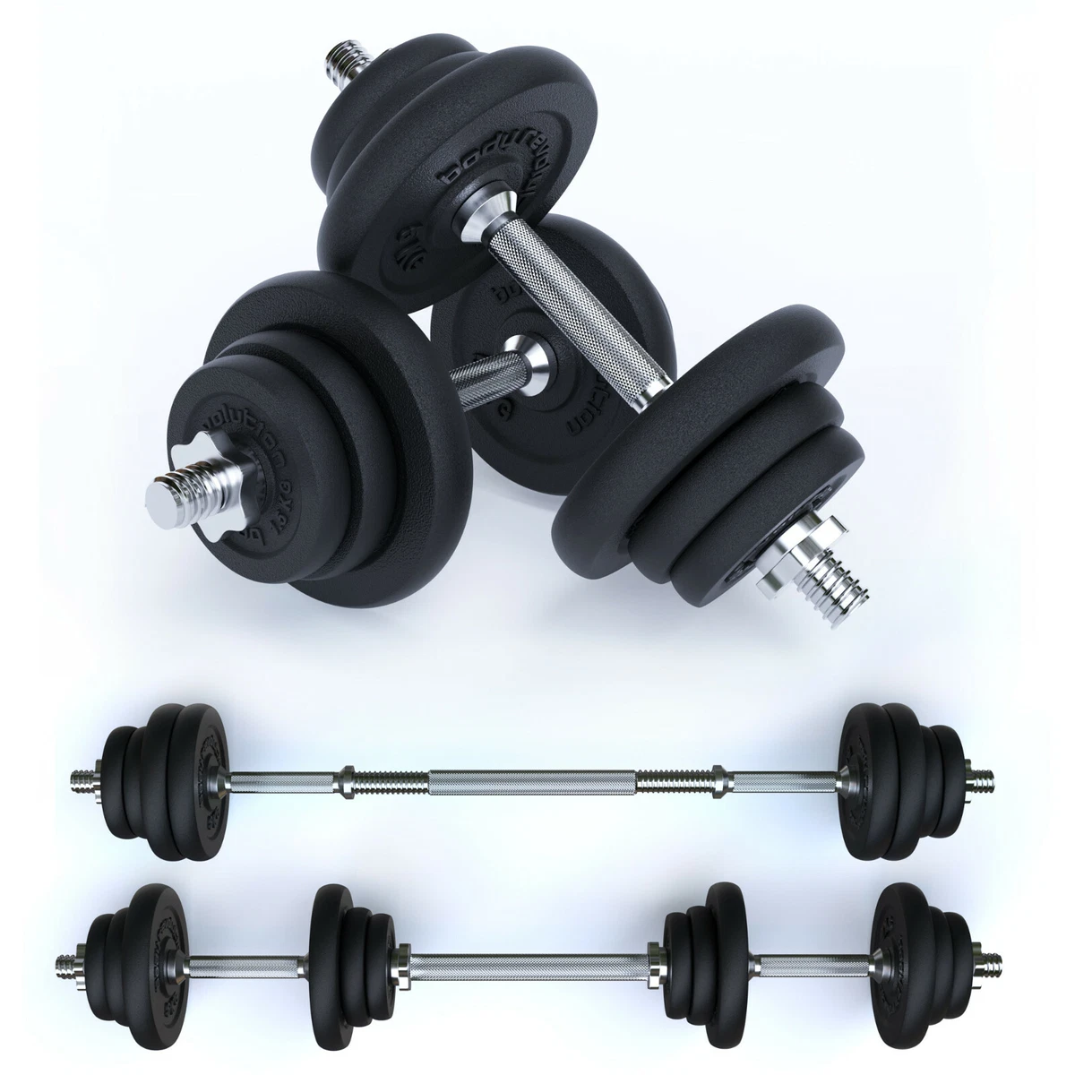 RE:SPORT Mancuernas Ajustables 15-30kg - Pesas y Mancuernas de