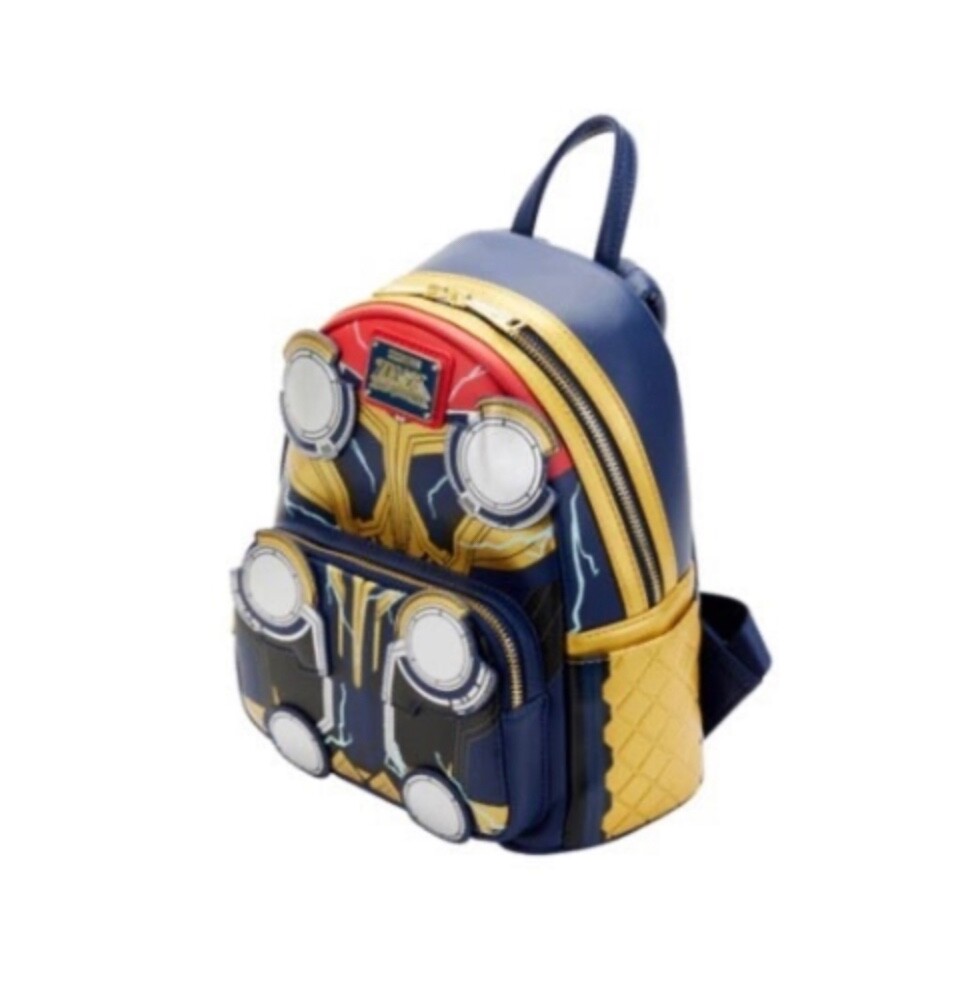 Loungefly Marvel Thor Love and Thunder Cosplay Mini Backpack  display picture 3