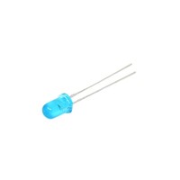 2X L-53MBDL Led 5Mm Blau 40-60Mcd 60° Front: GewöLbt Kingbright Electronic