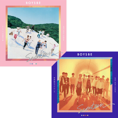 SEVENTEEN [BOYS BE] 2nd Mini Album RANDOM CD+Book+Map+Sticker+Card+5 Post Card