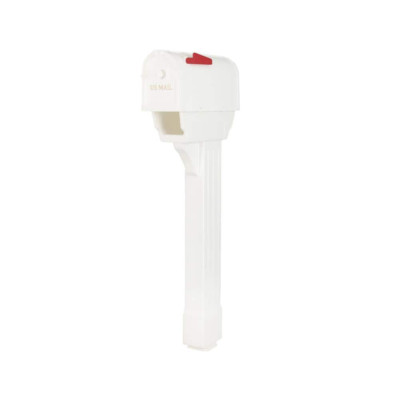 NEW Durable All-in-One Mailbox Kit with Post Weather-Resistant Easy to Install