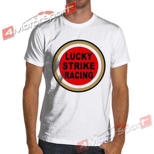 LUCKY Strike Racing Moto Moto GP Superbike FORMULA 1 F1 T-SHIRT SUZUKI |  eBay