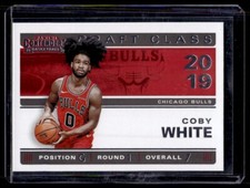 2019-20 Panini Contenders 2019 Draft Class Coby White Rookie #7 Chicago Bulls
