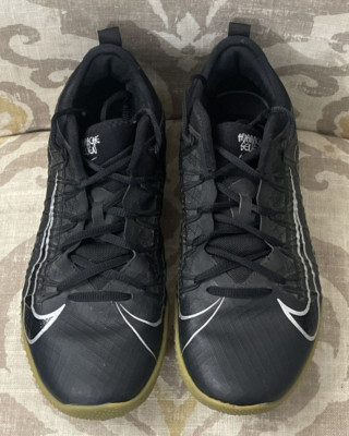 Mens Black Nike Alpha Huarache 7 Pro TF LAX Turf Field Shoes  display picture 2