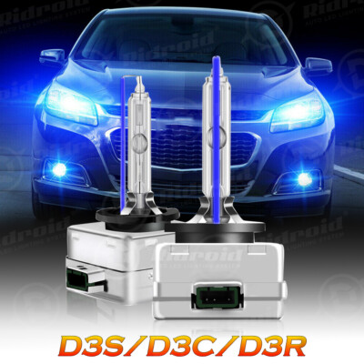 2PCS NEW OEM D3S 8000K 42403 42302 66340 66340HBI HID XENON HEADLIGHT BULBS SET