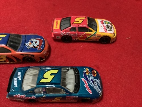 3 VINTAGE RARE NASCAR 1/64 diecast TERRY LABONTE looney tunes tony corny - Picture 7 of 7