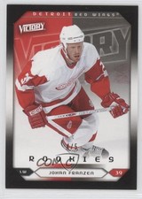 2005-06 Upper Deck Victory Rookies Black 4/5 Johan Franzen #291 0c3