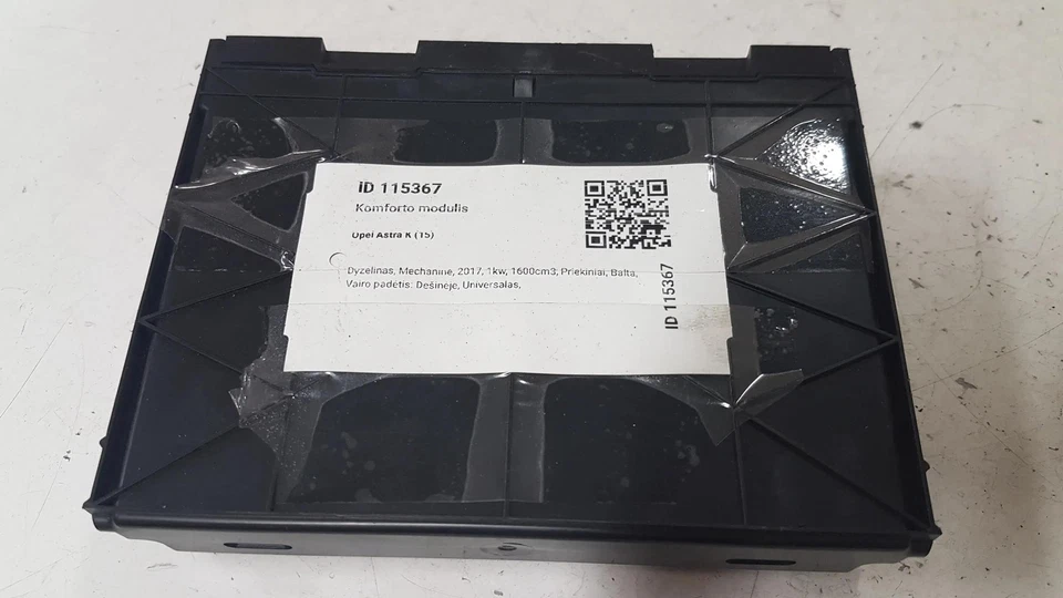 Centralina comfort Opel Astra J Sports Tourer 13514637 1.6 Diesel 2017 28763531 - Immagine 3 di 4