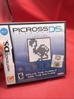 Picross (Nintendo DS, 2007) W/s Manual