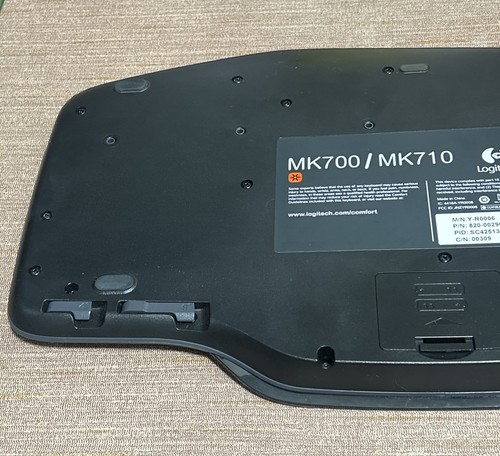 Logitech MK700/MK710 Wireless Ergonomic Keyboard No USB Receiver/Dongle No Box - Afbeelding 11 van 14