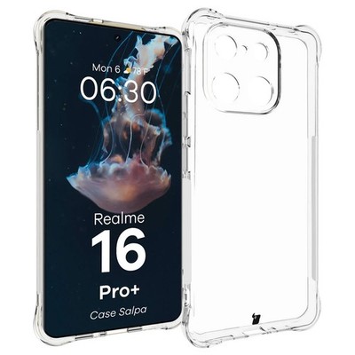 Handyhülle für Realme 16 Pro Plus 5G Bizon Case Cover Schutzhülle Transparent