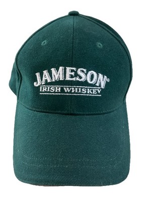 Jameson Irish Whiskey Green Embroidered Adjustable Cap Hat NEW No Tags