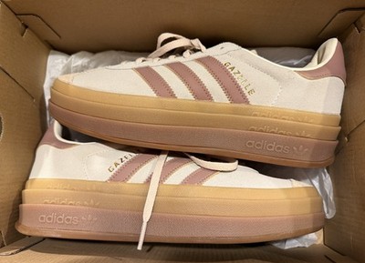 Adidas Gazelle Bold W - Cream White Warm Clay / JS3893 / Womens Shoes Expedited